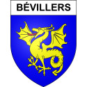 Adesivi stemma Bévillers adesivo