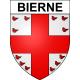 Stickers coat of arms Bierne adhesive sticker