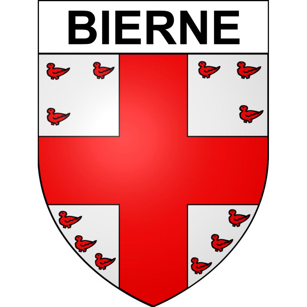 Bierne Sticker wappen, gelsenkirchen, augsburg, klebender aufkleber