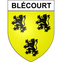 Blécourt Sticker wappen, gelsenkirchen, augsburg, klebender aufkleber