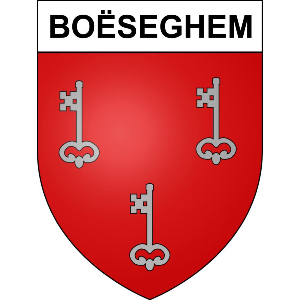 Adesivi stemma Boëseghem adesivo