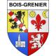 Stickers coat of arms Bois-Grenier adhesive sticker
