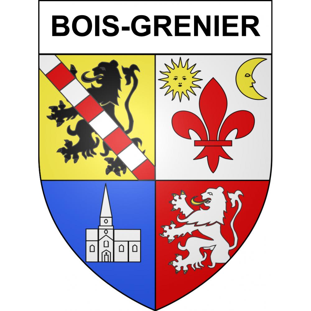 Bois-Grenier 59 ville sticker blason écusson autocollant adhésif