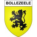 Adesivi stemma Bollezeele adesivo