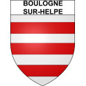 Boulogne-sur-Helpe 59 ville sticker blason écusson autocollant adhésif