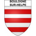 Boulogne-sur-Helpe Sticker wappen, gelsenkirchen, augsburg, klebender aufkleber