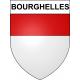 Bourghelles 59 ville sticker blason écusson autocollant adhésif