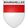 Adesivi stemma Bourghelles adesivo