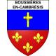 Adesivi stemma Boussières-en-Cambrésis adesivo