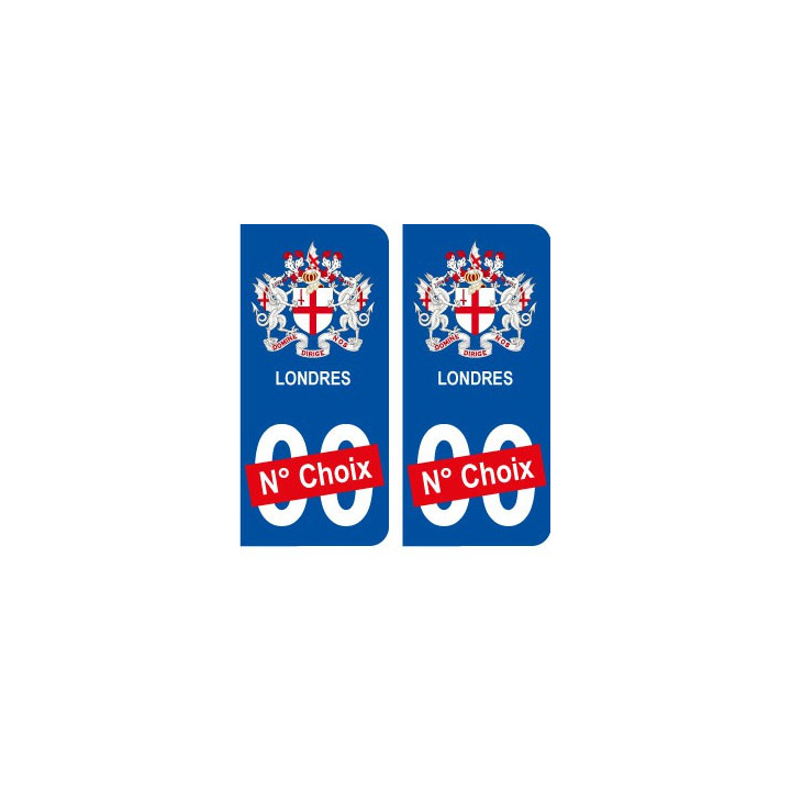 Birmingham ville sticker numéro au choix autocollant blason UK angleterre city