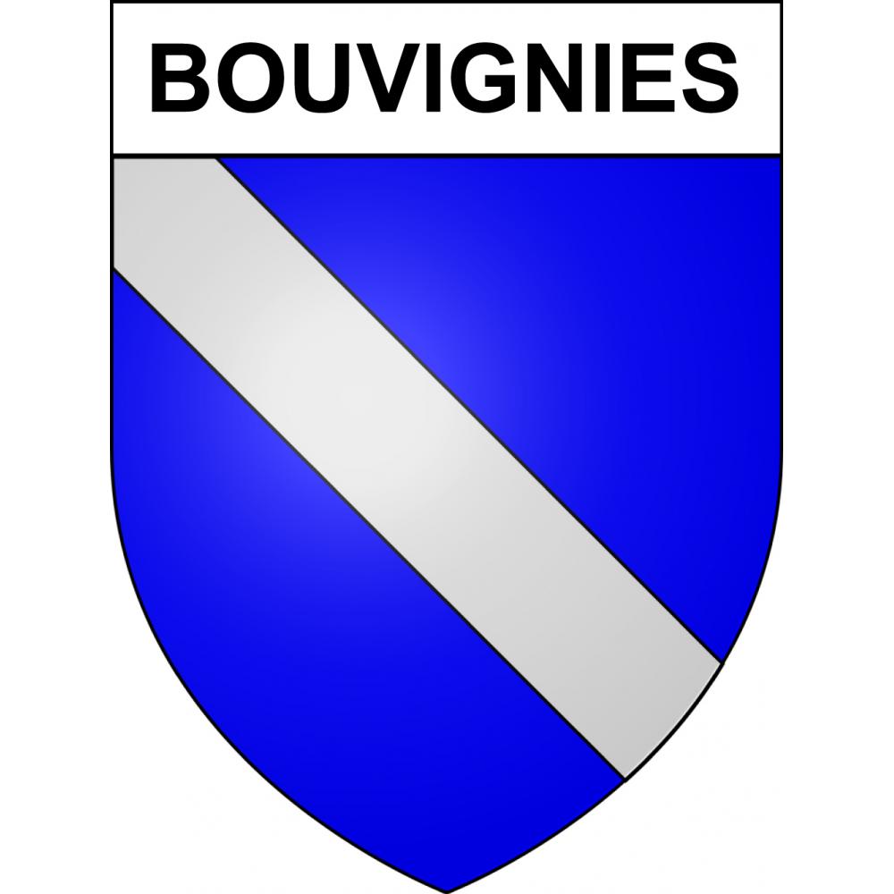 Adesivi stemma Bouvignies adesivo