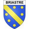 Briastre 59 ville sticker blason écusson autocollant adhésif