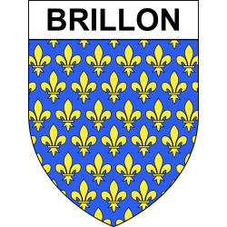 Brillon Sticker wappen, gelsenkirchen, augsburg, klebender aufkleber