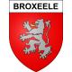 Stickers coat of arms Broxeele adhesive sticker