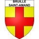 Bruille-Saint-Amand 59 ville sticker blason écusson autocollant adhésif