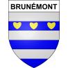 Stickers coat of arms Brunémont adhesive sticker