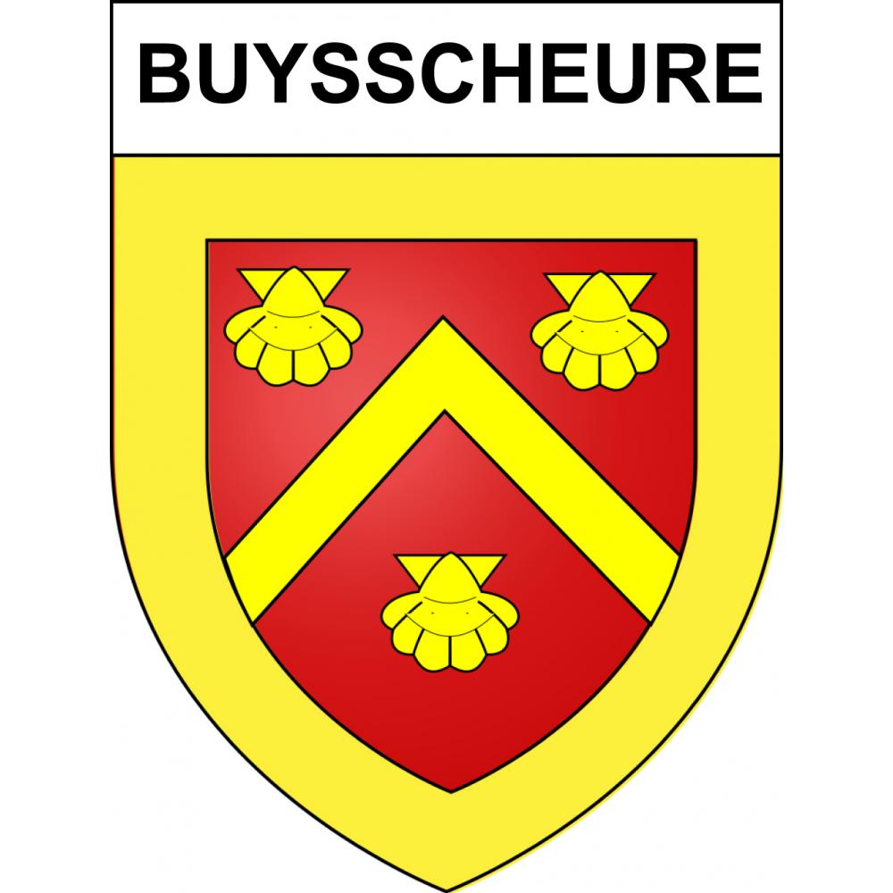 Adesivi stemma Buysscheure adesivo