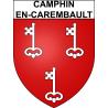 Camphin-en-Carembault 59 ville sticker blason écusson autocollant adhésif