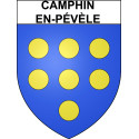 Camphin-en-Pévèle 59 ville sticker blason écusson autocollant adhésif