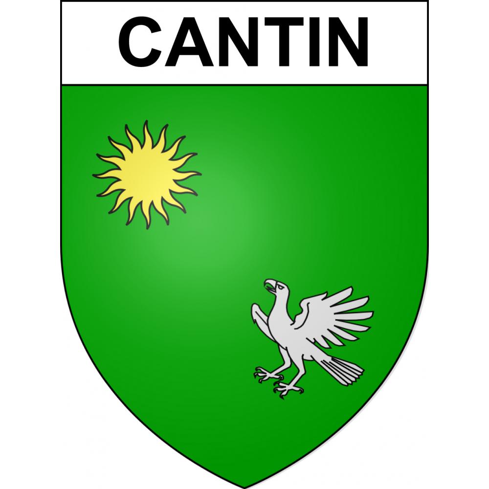 Cantin Sticker wappen, gelsenkirchen, augsburg, klebender aufkleber