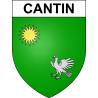 Cantin 59 ville sticker blason écusson autocollant adhésif