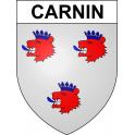 Carnin Sticker wappen, gelsenkirchen, augsburg, klebender aufkleber