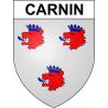 Adesivi stemma Carnin adesivo