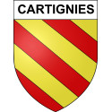 Adesivi stemma Cartignies adesivo