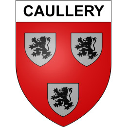 Stickers coat of arms Caullery adhesive sticker