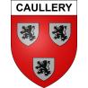 Stickers coat of arms Caullery adhesive sticker