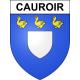 Cauroir 59 ville sticker blason écusson autocollant adhésif