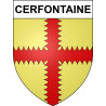 Stickers coat of arms Cerfontaine adhesive sticker