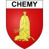 Chemy Sticker wappen, gelsenkirchen, augsburg, klebender aufkleber