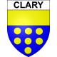 Clary Sticker wappen, gelsenkirchen, augsburg, klebender aufkleber