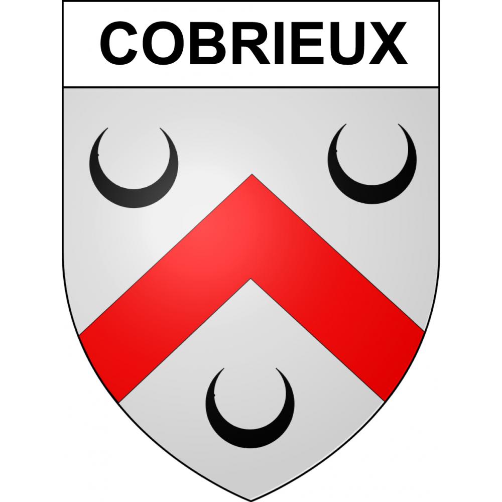 Cobrieux 59 ville sticker blason écusson autocollant adhésif