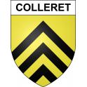 Colleret Sticker wappen, gelsenkirchen, augsburg, klebender aufkleber