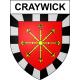 Craywick 59 ville sticker blason écusson autocollant adhésif