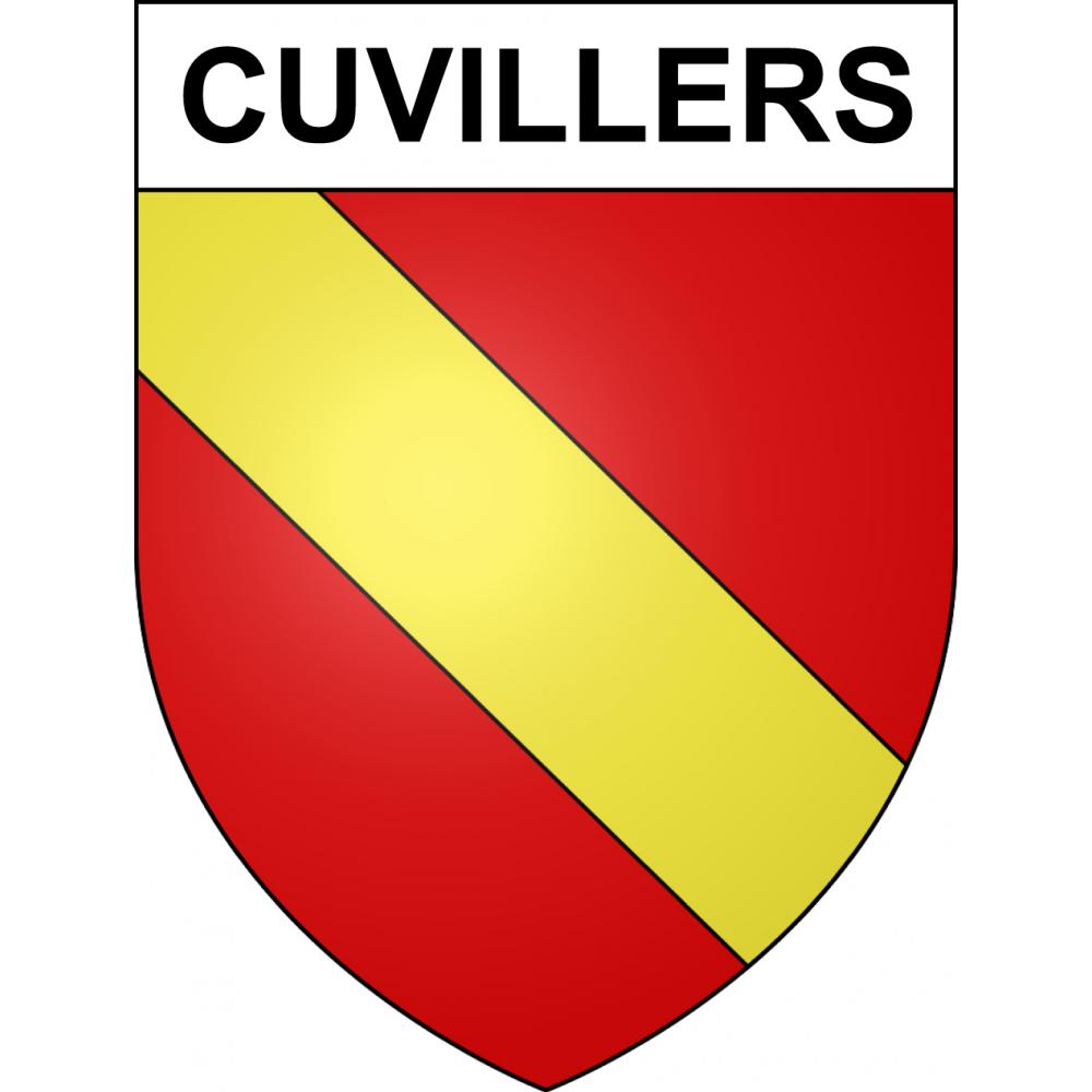 Cuvillers Sticker wappen, gelsenkirchen, augsburg, klebender aufkleber