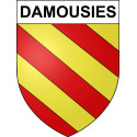 Adesivi stemma Damousies adesivo