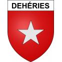 Dehéries Sticker wappen, gelsenkirchen, augsburg, klebender aufkleber