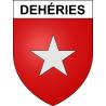 Dehéries 59 ville sticker blason écusson autocollant adhésif