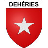Pegatinas escudo de armas de Dehéries adhesivo de la etiqueta engomada