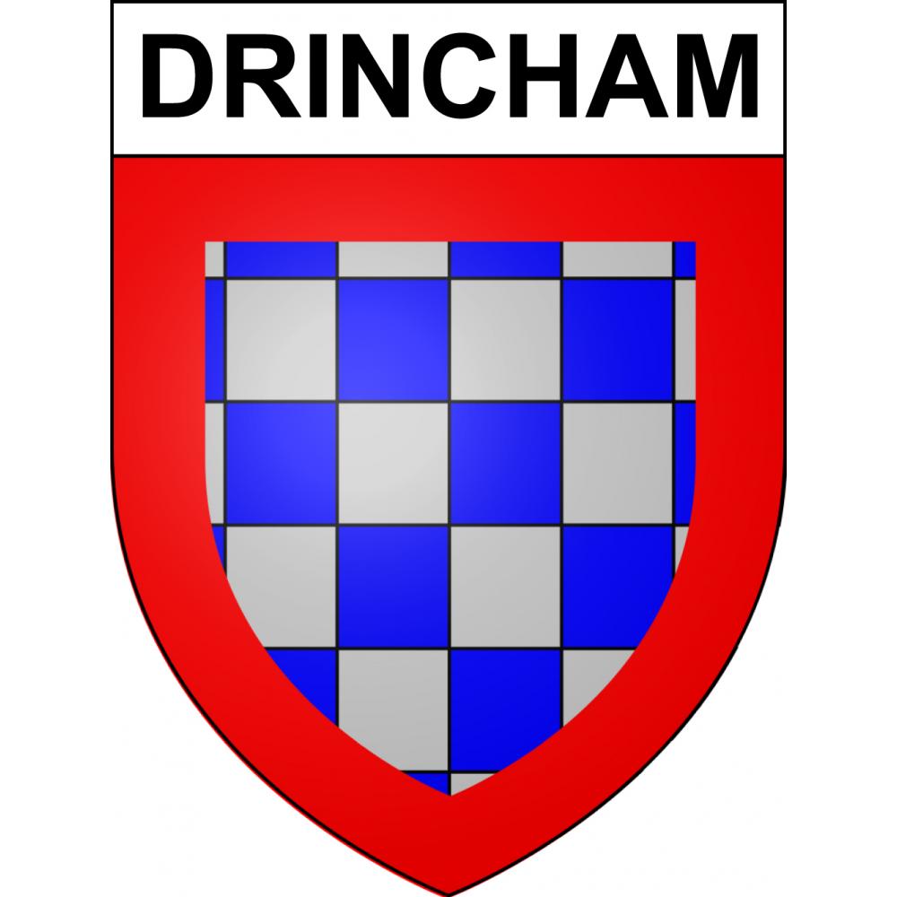 Drincham Sticker wappen, gelsenkirchen, augsburg, klebender aufkleber