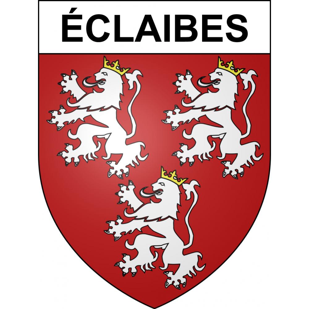 Éclaibes Sticker wappen, gelsenkirchen, augsburg, klebender aufkleber