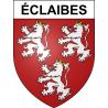 Éclaibes Sticker wappen, gelsenkirchen, augsburg, klebender aufkleber