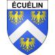 Écuélin Sticker wappen, gelsenkirchen, augsburg, klebender aufkleber
