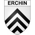 Erchin Sticker wappen, gelsenkirchen, augsburg, klebender aufkleber