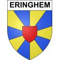 Eringhem Sticker wappen, gelsenkirchen, augsburg, klebender aufkleber