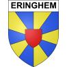 Eringhem Sticker wappen, gelsenkirchen, augsburg, klebender aufkleber