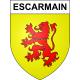 Escarmain 59 ville sticker blason écusson autocollant adhésif